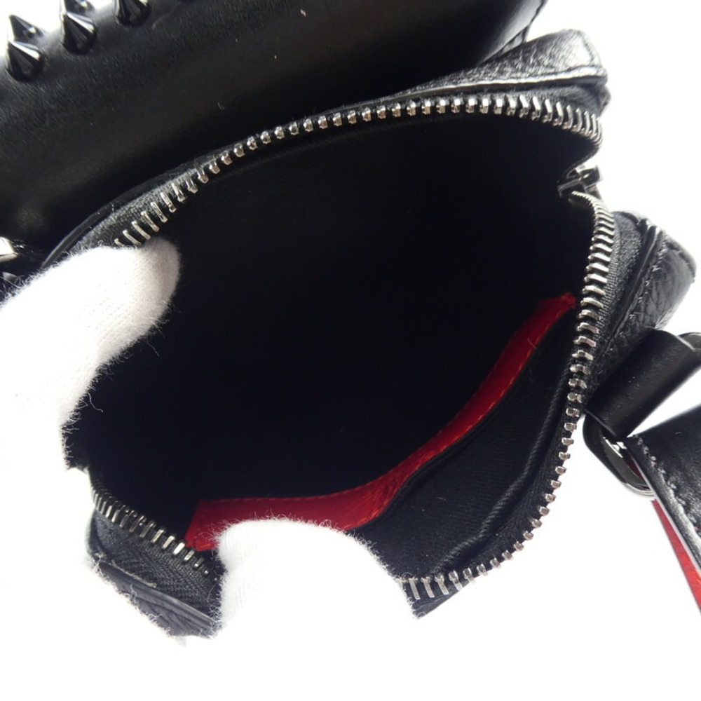 Christian Louboutin Leather Bag BENECH Calfskin REPORTER Shoulder - Picture 12 of 16